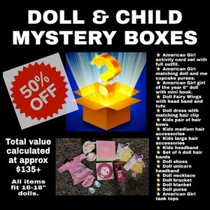 Kid/Doll (American Girl) Mystery Gift Boxes